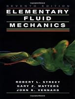 Elementary Fluid Mechanics by Street, Robert L., Watters, Gary Z., Vennard, John K.(June 29, 1995) Hardcover B015X4A8EA Book Cover