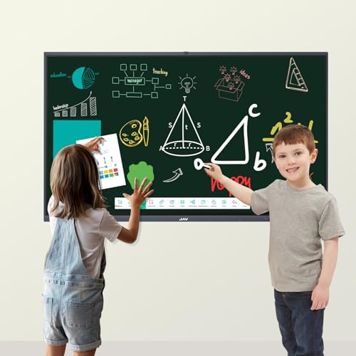 Image of JAV Interactive Whiteboard, 55'' 4K UHD Smart Whiteboard, Smart Board for Classroom and Business, Digital Touch Screen Smartboard, Robust App Ecosystem for Remote Meeting (Board Only)