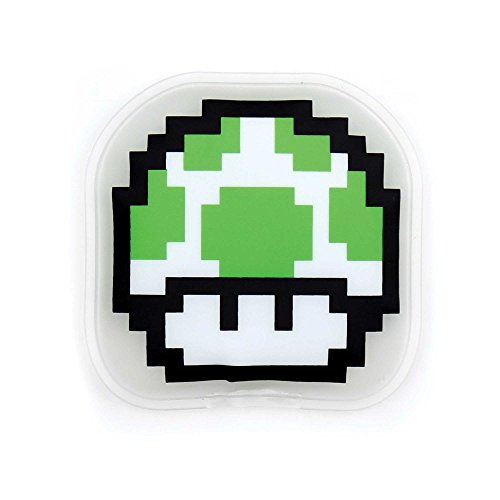 Bumkins Nintendo Kids Cold Pack, Ice Pack, Freezable, Reusable, Soothe Aches and Pain - 8-Bit Green Mushroom