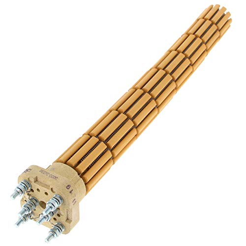 Résistance stéatite 3000w tête carrée compatible DE DIETRICH, PACIFIC, SAUTER, THERMOR, OLYMPIC, EQUATION