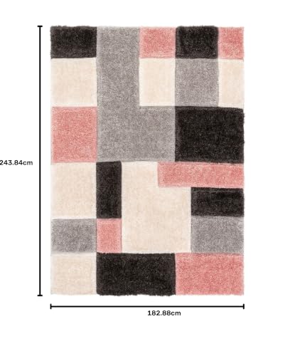 Image of Carpet for Living Room 6x8 feet Anti Skid Rug Colour Ivory Beige