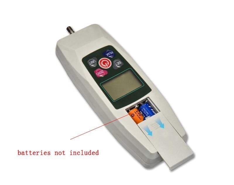 Digital Push Pull Dynamometer High Precision Force Gauge Meters with Accuracy ±1％ 500N 50Kgf 110Lbf 1800Oz Real Time Mode