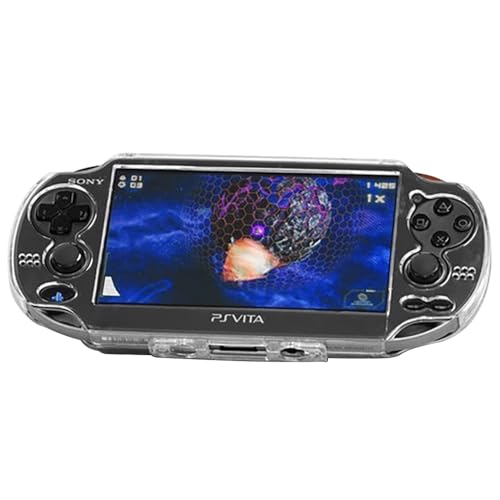 OSTENT Protective Clear Crystal Hard Carry Guard Case Cover Skin for Sony PS Vita PSV 1000 PCH-1000