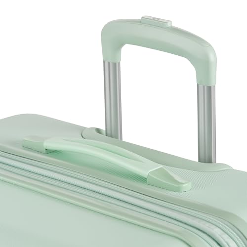 SwissGear 7366 Signature Hardside Expandable Luggage with Spinner Wheels, TSA Lock, Clearly Aqua, Checked-Large 27-Inch by SwissGear - Used condition - Image 8