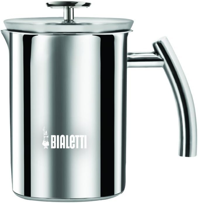 Bialetti Cappuccino Machine Milk Frother Small 200 milliliters Steel Pack of 6 product thumbnail 3