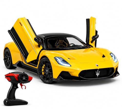 Image of Remote Control Sports Car & Off-Road SUV Toy for Kids, High Speed RC Racing with Wireless Remote, Realistic Lights & Premium Design Gift for Boys Girls (1:12 Sports car)