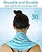 Arctic Flex Neck Ice Pack - Cold Compress Shoulder Therapy Wrap - Cool Reusable Medical Freezer Gel Pad for Swelling, Injuries, Headache, Cooler (Large (1 Pack))