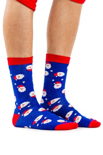 Image of Tipsy Elves Holiday Themed Socks for Men Fun and Festive Men's Socks for Valentines and More
