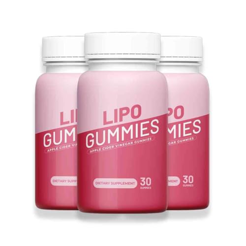 Lipo Gummies - Official ACV Premium All Natural Gummys for Metabolism and Health Support Apple Cider Vinegar Advanced Formula Keto BHB Blend for Weight Management 90 Gummies for 3 Months