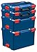 BOSCH L-BOXX-1 4.5 In. x 14 In. x 17.5 In. Stackable Tool Storage Case , Blue