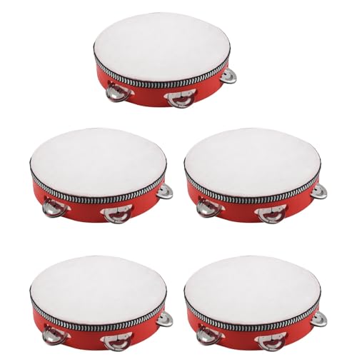 Tambour musical 8 pouces en lot de 5 pour animer vos soirées KTV