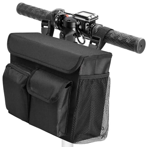 Sac avant de vélo électrique grande capacité avec support téléphone PC - 3