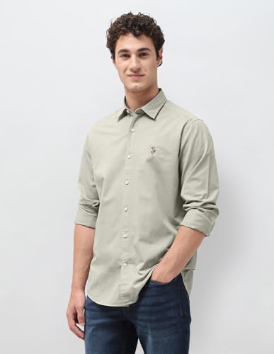 Image of U.s. Polo assn. Denim co. Men's Regular fit Twill Shirt