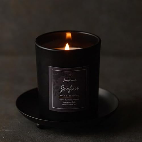 Tsumugi Candle アロマキャンドル ジェルファン シダーウッドの香り(1個) アロマグッズ 香り ソイワックス 大豆 リラックス 贈り物 ギフト ツムギキャンドル つむぎきゃんどる[ksg1262-2]