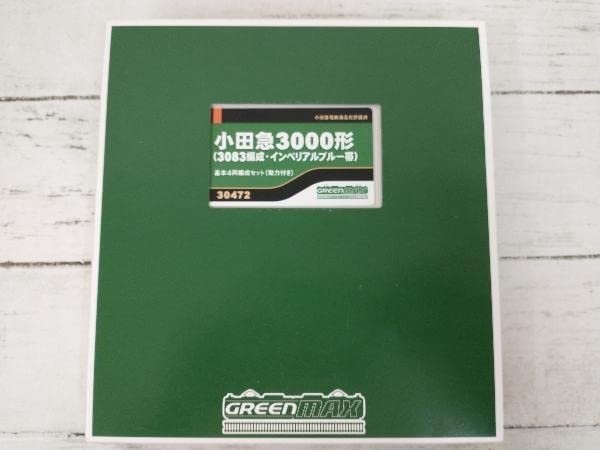 Amazon.co.jp: Nゲージ GREENMAX 30472 小田急3000形(3083編成