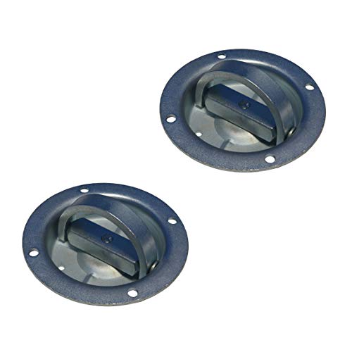 Recessed Full 360 Swivel D Ring Tie Down (2)