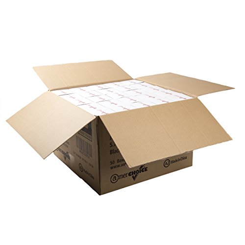AmerCare Pitillos Jumbo Negros 5.75 Pulgadas Caja 12500 miniatura 5