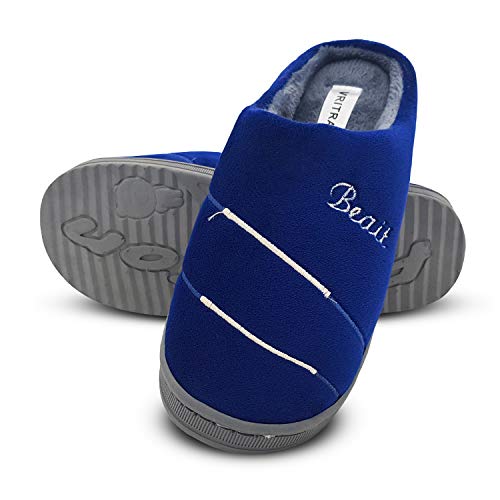 Image of VRITRAZ Women's Comfort Slip On Closed Toe Warm Winter with Cute Design print House Clog Indoor Slipper