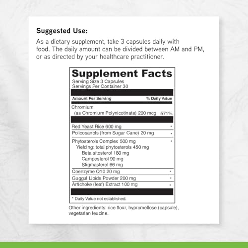 DAVINCI Labs CholestSure Supplement, 90 Vegetarian Capsules - image 6