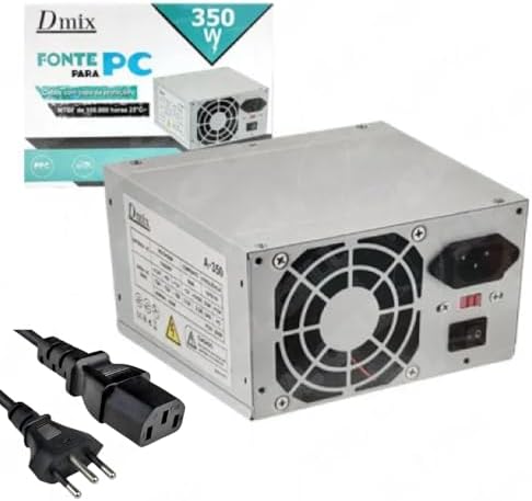 Fonte de Alimentação 350w ATX Bivolt para PC Computador Dmix Dex ...