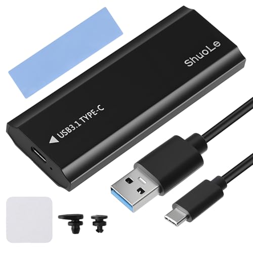 Carcasa SSD M.2 NVMe USB C 3.2 Gen 2 10Gbps, Caja Externa para Disco Duro PCIe m.2 y M+B Key 2230 2242 2260 2280 hasta 4TB, Adaptador M.2 a USB con UASP Trim, No Compatible con SATA - imagen 7