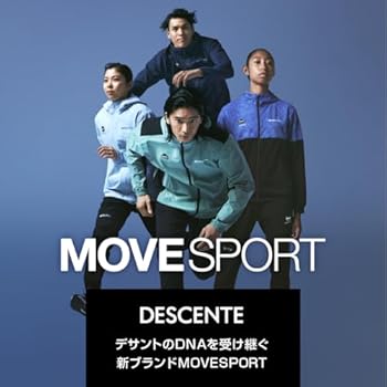 Move Sports Descente S.F.TECH Men's Sweatshirt, Authentic Logo