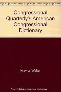 Paperback Congressional Quarterly's American Congressional Dictionary Book