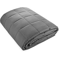 viceroy bedding Weighted Blanket - Premium Material 100% Cotton - Autism Sensory Heavy Weight Blanket for Sleep, Reduces Anxiety, Insomnia (100cm x155cm - 3.5kg (7.5lb))