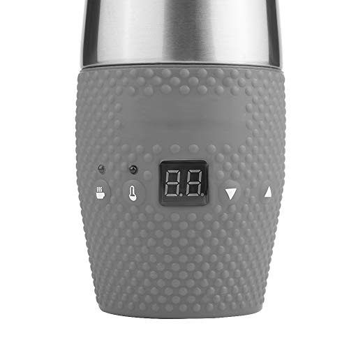 Dc 12V Car Heating Mug Travel, Brake Systembottom Cupsheating Cup 2-Layer 304 Stainless Steel Heating Cup Suitable For A Long Trip And Work School Car Trips Camping(3#) #TOP7