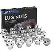 Amazon.com: ZOFFI 20pcs M12x1.25 Hex 13/16'' Lug Nuts Black OEM
