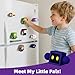 GobiDex 8PCS Magnetic Figures Playset Rotatable Monster & Character Toys for Kids, Toddlers Quiet Sensory Play, Preschool STEM Gift Compatible with Magnet Blocks
