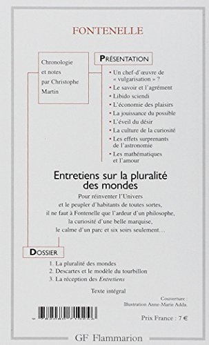 Entretiens sur la pluralité des mondes