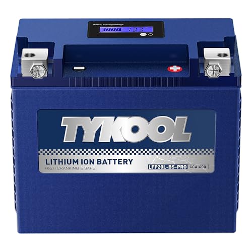 ヨーヨー　lithium plus TYKOOL YTX20L-BS/YTX20HL/YB16CL-B High Performance LiFePO4