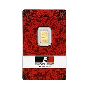 Bangalore Refinery 24k (999.9) 1 gm Yellow Gold Bar 4 41qtl6DCkOS. SL500 . SS300