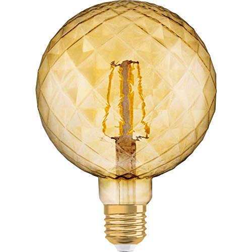 Osram LED Vintage 1906 Lampe, Sockel: E27, Warm White, 2500 K, 4, 50 W, Ersatz für 40-W-Glühbirne, 1 Stück (1er Pack) – Ansicht 1
