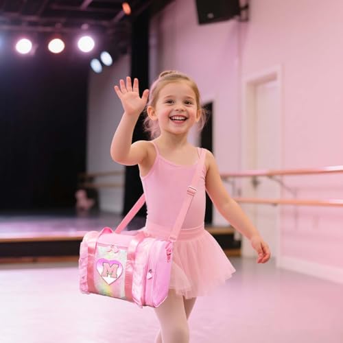 Personalized Initial Dance Duffle Bag