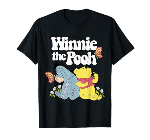 T-shirt Winnie l'Ourson imprimé rétro Disney finitions soignées