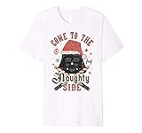 Star Wars Christmas Darth Vader Come To The Naughty Side Premium T-Shirt
