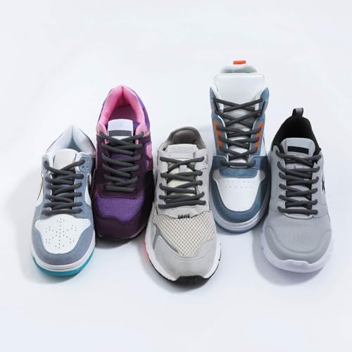 Image of VSUDO 1 Pair Oval Sneaker Shoelaces or Running Shoe Laces, Basketball Shoe Lace, Sport Shoestring or Athletic Shoe String
