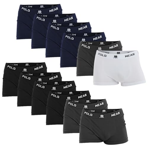 Men's Underwear Microfiber Briefs Boxer Underpants Comfortable Multipack 12