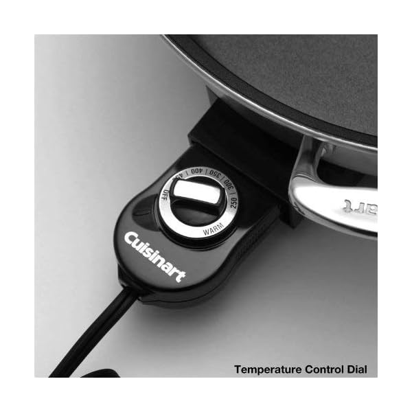 Cuisinart CSK150 1500Watt Nonstick Oval Electric Skillet,Brushed