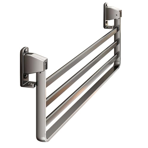 Wall-Mounted Clothes Dryer - Foldable Space-Saving Laundry Rack for Indoor & Outdoor Use - Versatile Drying Solution