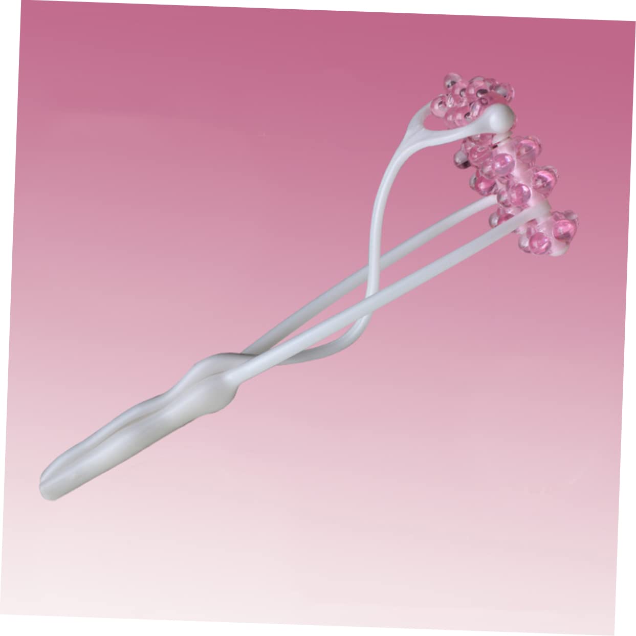 Happyyami Masajeador Facial Reafirmar y Barbilla Rodillo Boca Arriba Masajeador para Cuello