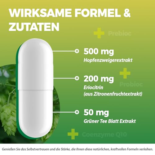 Modulation du GLP-1 750 mg Pour La Gestion du Poids, La Suppression de l'appétit Et La Santé Intestinale, Supplément Naturel de GLP, Niveaux de GLP-1, Booster - 60 Capsules (60 Unité (Lot de 1)) – Image 4