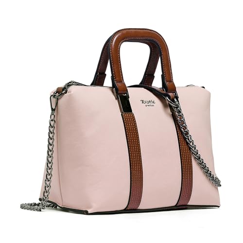 Image of EXOTIC Solid Pattern Elegance Hand Bag For Women | Chain Handle | Shopping Bag | Occasional Bag | Perfect for Gift