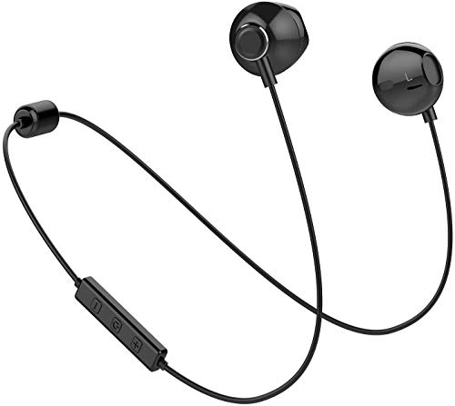 Charlemain Auriculares Estreo Inalmbricos Bluetooth V5.0, Sin Cables Magnticos con Micrfono Auricular Deportivo para Phone y Android Samsung Galaxy Note Huawei Xiaomi Sony