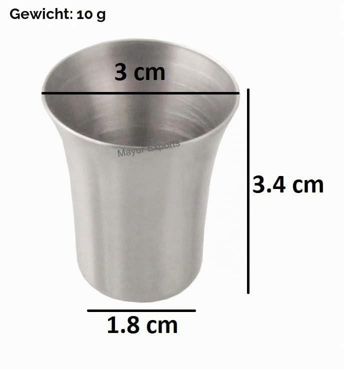 Stainless Steel Premium Communion Cups 40 for Churches Communion Supplies