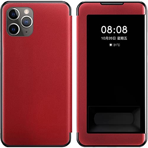 Étui pour iPhone 13 Pro rouge antichoc : finis les écrans cassés lors des appels