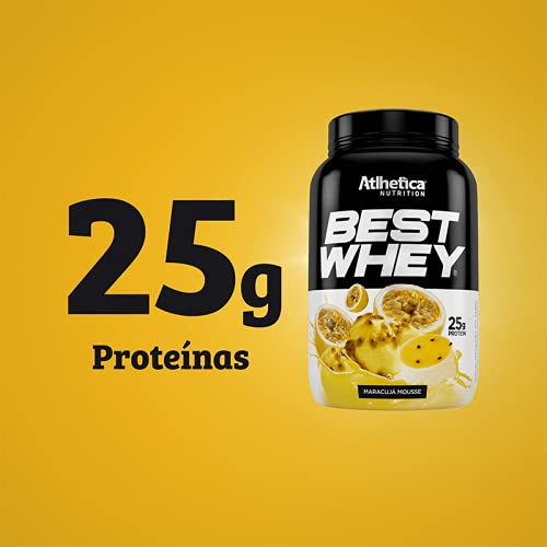 Best Whey Mousse de Maracujá, Athletica Nutrition, 900g