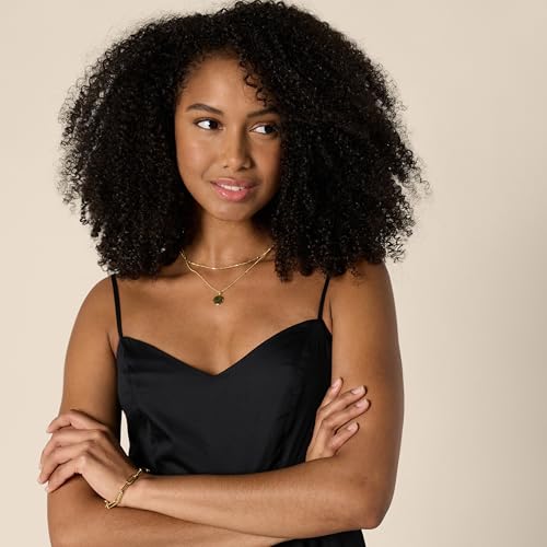 Amazon Essentials Women's Fit and Flare Empire Waisted Cotton Sateen Tiered Maxi Dress4